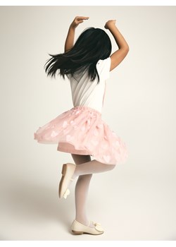 Reserved - Tiulowa spódnica z aplikacją - brudny róż ze sklepu Reserved w kategorii Spódnice dziewczęce - zdjęcie 188536949