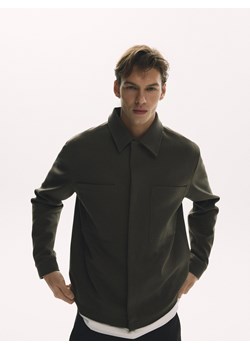 Reserved - Kurtka koszulowa - ciemnobrązowy ze sklepu Reserved w kategorii Kurtki męskie - zdjęcie 188536967