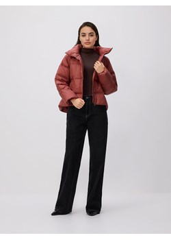 Reserved - Pikowana kurtka z puchem - brudny róż ze sklepu Reserved w kategorii Kurtki damskie - zdjęcie 188537007