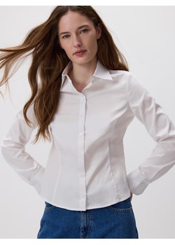Reserved - Koszula slim fit - biały ze sklepu Reserved w kategorii Koszule damskie - zdjęcie 188537078