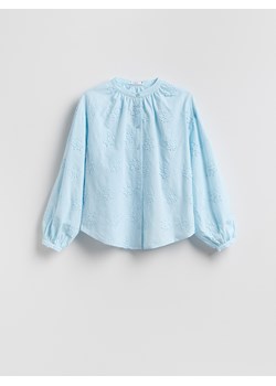 Reserved - Koszula z haftowanym wzorem - jasnoniebieski ze sklepu Reserved w kategorii Bluzki damskie - zdjęcie 188537209