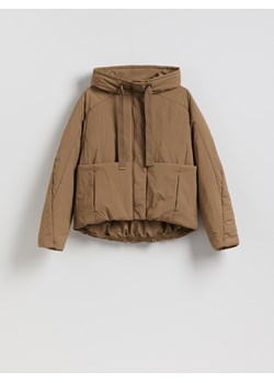 Reserved - Kurtka z kieszeniami - brązowy ze sklepu Reserved w kategorii Kurtki damskie - zdjęcie 188537299