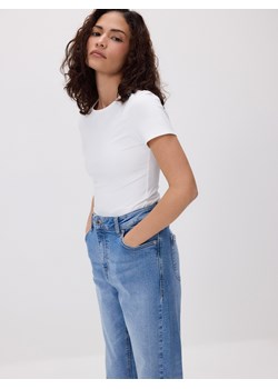 Reserved - Jeansy boyfriend slim - niebieski ze sklepu Reserved w kategorii Jeansy damskie - zdjęcie 188538289