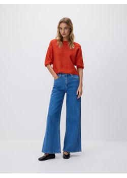 Reserved - Jeansy wide leg - niebieski ze sklepu Reserved w kategorii Jeansy damskie - zdjęcie 188538836