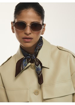 Reserved - Okulary przeciwsłoneczne - brązowy ze sklepu Reserved w kategorii Okulary przeciwsłoneczne damskie - zdjęcie 188539105