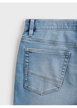 Reserved - Jeansy slim z efektem sprania - niebieski ze sklepu Reserved w kategorii Jeansy męskie - zdjęcie 188539747