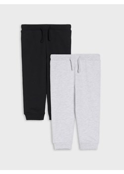 Sinsay - Spodnie dresowe 2 pack - szary ze sklepu Sinsay w kategorii Odzież dla niemowląt - zdjęcie 188542449
