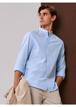 Sinsay - Bawełniana koszula - błękitny ze sklepu Sinsay w kategorii Koszule męskie - zdjęcie 188542698