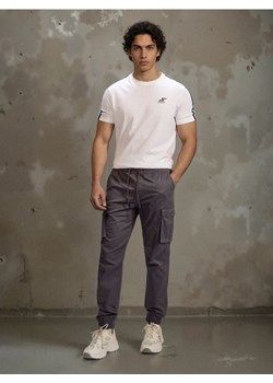 Sinsay - Spodnie cargo jogger - szary ze sklepu Sinsay w kategorii Spodnie męskie - zdjęcie 188542735