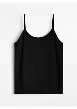 Sinsay - Koszulka na ramiączkach - czarny ze sklepu Sinsay w kategorii Bluzki damskie - zdjęcie 188542747