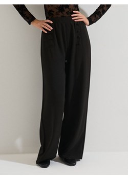 Sinsay - Spodnie straight leg - czarny ze sklepu Sinsay w kategorii Spodnie damskie - zdjęcie 188542816