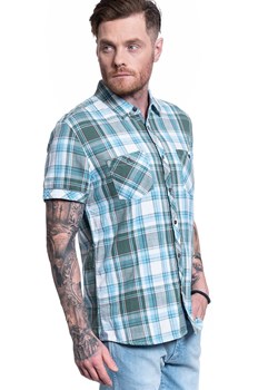 MĘSKIE KOSZULE MATERIAŁOWE MUSTANG CHRIS TWILL SHIRT 1009574 11738 ze sklepu YouNeedit.pl w kategorii Koszule męskie - zdjęcie 188543436