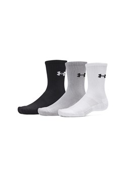 Skarpety treningowe uniseks Under Armour UA Performance bawełna 3p Crw - multikolor ze sklepu Sportstylestory.com w kategorii Skarpetki damskie - zdjęcie 188544568