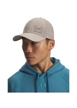 Męska czapka z daszkiem Under Armour Iso-chill Armourvent STR - szara ze sklepu Sportstylestory.com w kategorii Czapki z daszkiem męskie - zdjęcie 188544657