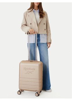 Reebok Walizka kabinowa CEO-RBK-WAL-001-07-CCC-S Beżowy ze sklepu MODIVO w kategorii Walizki - zdjęcie 188545325