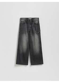 Reserved - Jeansy baggy - czarny ze sklepu Reserved w kategorii Spodnie chłopięce - zdjęcie 188545997