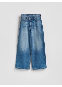 Reserved - Jeansy baggy - niebieski ze sklepu Reserved w kategorii Spodnie dziewczęce - zdjęcie 188546109