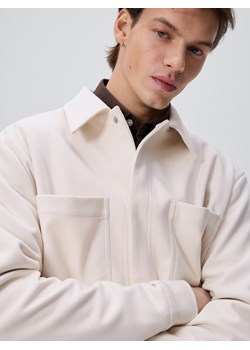 Reserved - Kurtka koszulowa - złamana biel ze sklepu Reserved w kategorii Kurtki męskie - zdjęcie 188546479