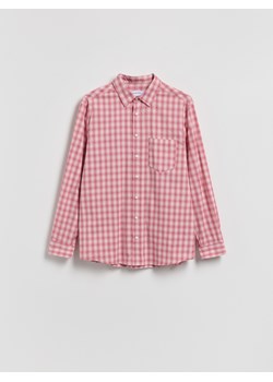 Reserved - Koszula comfort fit w kratę - brudny róż ze sklepu Reserved w kategorii Koszule męskie - zdjęcie 188546766