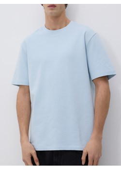 Reserved - T-shirt comfort z nadrukiem na plecach - jasnoniebieski ze sklepu Reserved w kategorii T-shirty męskie - zdjęcie 188547157