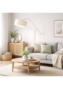 Regulowana lampa podłogowa do czytania salonie LIBERIA ze sklepu Lysne w kategorii Lampy podłogowe - zdjęcie 188547395