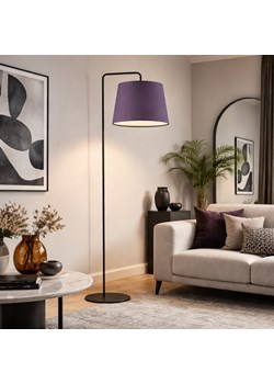 Fioletowa lampa podłogowa w stylu art deco RIJAD ze sklepu Lysne w kategorii Lampy podłogowe - zdjęcie 188547528
