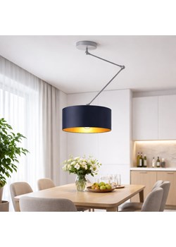 Lampa sufitowa na wysięgniku ruchomym NEWA GOLD do jadalni nad stół ze sklepu Lysne w kategorii Lampy sufitowe - zdjęcie 188547657