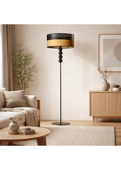 Skandynawska lampa podłogowa do salonu BERMUDY DUAL z ozdobnymi kulami ze sklepu Lysne w kategorii Lampy podłogowe - zdjęcie 188547669