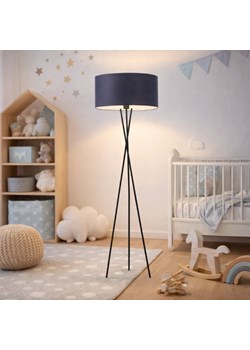 Biała lampa podłogowa na trójnogu z abażurem PARYŻ ze sklepu Lysne w kategorii Lampy podłogowe - zdjęcie 188547729