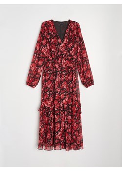 Sinsay - Szyfnowa sukienka maxi - wielobarwny ze sklepu Sinsay w kategorii Sukienki - zdjęcie 188549089