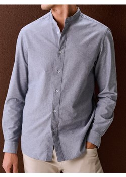 Sinsay - Bawełniana koszula - szary ze sklepu Sinsay w kategorii Koszule męskie - zdjęcie 188549179