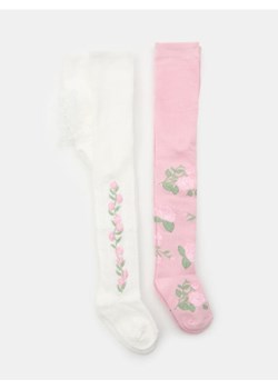 Sinsay - Rajstopy 2 pack - wielobarwny ze sklepu Sinsay w kategorii Rajstopy dziecięce - zdjęcie 188549229