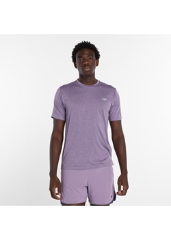Koszulka męska New Balance MT41253AB7 – fioletowa ze sklepu New Balance Poland w kategorii T-shirty męskie - zdjęcie 188549307