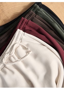 Reserved - Spodnie z szeroką nogawką - ciemnobrązowy ze sklepu Reserved w kategorii Spodnie damskie - zdjęcie 188550315