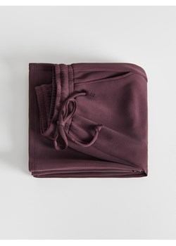 Reserved - Spodnie dresowe long leg - ciemnofioletowy ze sklepu Reserved w kategorii Spodnie damskie - zdjęcie 188550355