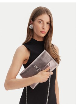 Torebka Patrizia Pepe CB5460/L041-S765 Srebrny ze sklepu eobuwie.pl w kategorii Kopertówki - zdjęcie 188550606