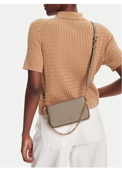 Torebka MICHAEL Michael Kors Bryant Small 32T5GYTU1V Beżowy ze sklepu eobuwie.pl w kategorii Listonoszki - zdjęcie 188550636