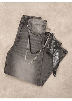 Reserved - Jeansy baggy - czarny ze sklepu Reserved w kategorii Spodnie chłopięce - zdjęcie 188566429