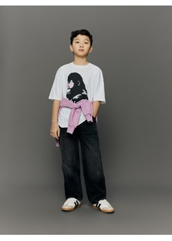 Reserved - Jeansy baggy z łańcuchem - czarny ze sklepu Reserved w kategorii T-shirty chłopięce - zdjęcie 188566609