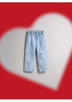 Reserved - Jeansy baggy - niebieski ze sklepu Reserved w kategorii Spodnie dziewczęce - zdjęcie 188566967