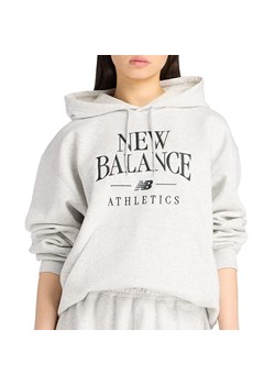 Bluza damska New Balance WT61U6QSAHH - szara ze sklepu streetstyle24.pl w kategorii Bluzy damskie - zdjęcie 188567148