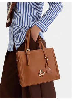 Torebka Beverly Hills Polo Club CEO-BHPC-C-022-09 Brązowy ze sklepu eobuwie.pl w kategorii Kuferki - zdjęcie 188567157