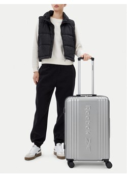 Walizka średnia Reebok CEOWB-RBK-WAL-003-07-CCC-M Srebrny ze sklepu eobuwie.pl w kategorii Walizki - zdjęcie 188567197