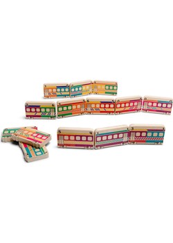 BuitenSpeel Pociąg-domino - 3+ ze sklepu Limango Polska w kategorii Puzzle - zdjęcie 188567748