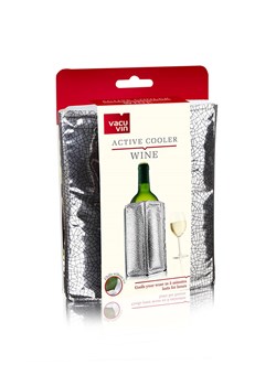 Vacu Vin Schładzacz "Aktiv" w kolorze srebrnym do wina ze sklepu Limango Polska w kategorii Naczynia - zdjęcie 188568057