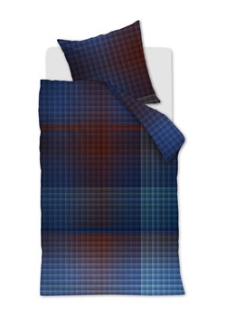 Beddinghouse Komplet pościeli satynowej "Yann" w kolorze niebiesko-czerwonym ze sklepu Limango Polska w kategorii Pościele - zdjęcie 188568866