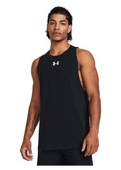 Under Armour Top sportowy "Baseline" w kolorze czarnym ze sklepu Limango Polska w kategorii T-shirty męskie - zdjęcie 188569235