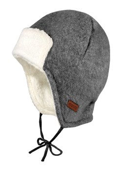 MaxiMo Czapka w kolorze szaro-kremowym ze sklepu Limango Polska w kategorii Czapki dziecięce - zdjęcie 188569409