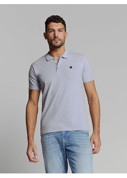 No Excess Koszulka polo w kolorze błękitnym ze sklepu Limango Polska w kategorii T-shirty męskie - zdjęcie 188570849