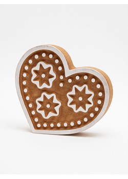 Samimi Stempel "Heart" w kolorze jasnobrązowo-białym - 9 x 10 cm ze sklepu Limango Polska w kategorii Zabawki - zdjęcie 188571078